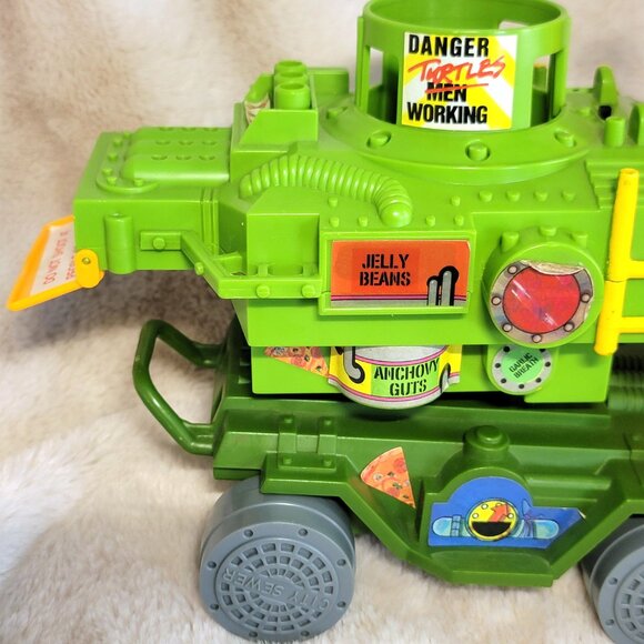 Teenage Mutant Ninja Turtles Pizza Thrower Vintage - Display Or Parts Only - Picture 10 of 15